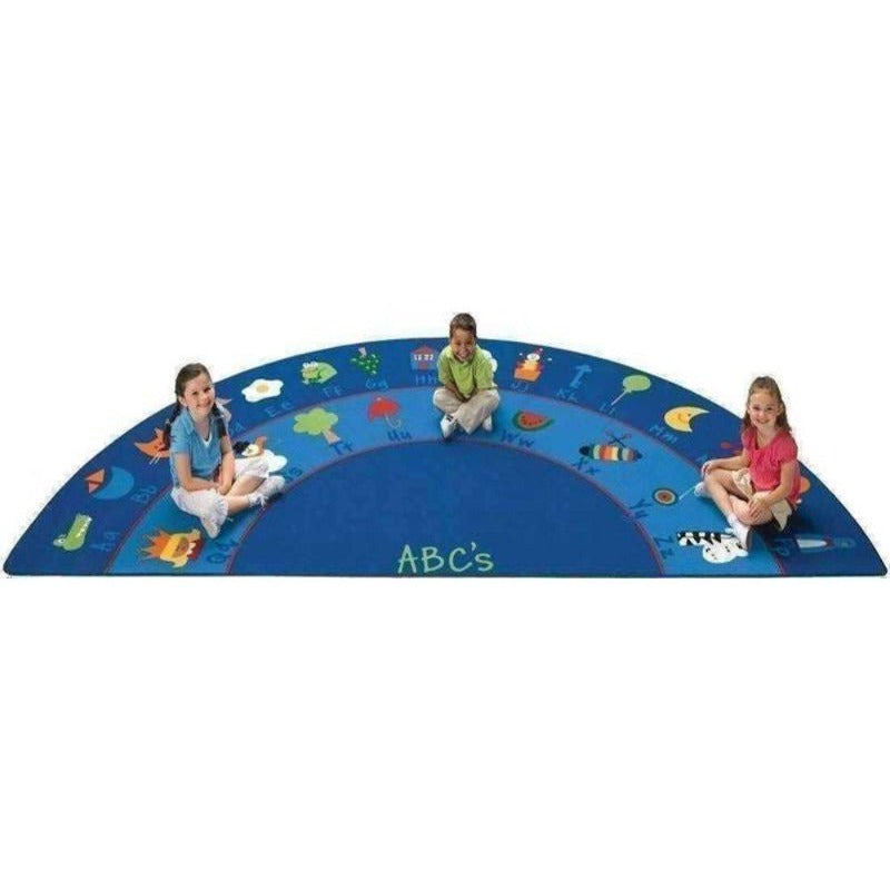 Fun with Phonics Semi Circle Factory Second Rug