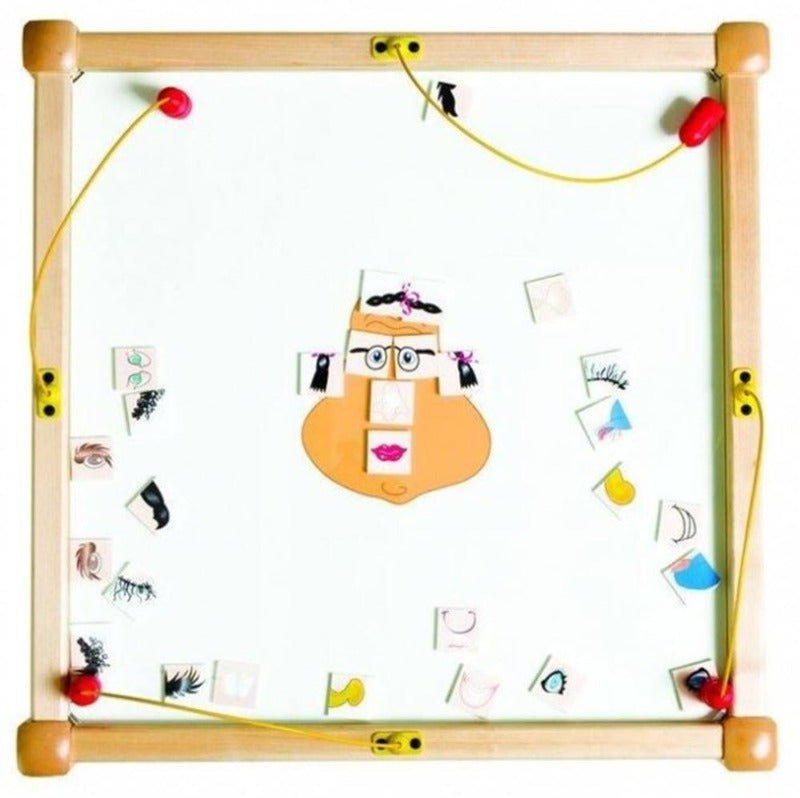 Funny Face Wall Activity Toy