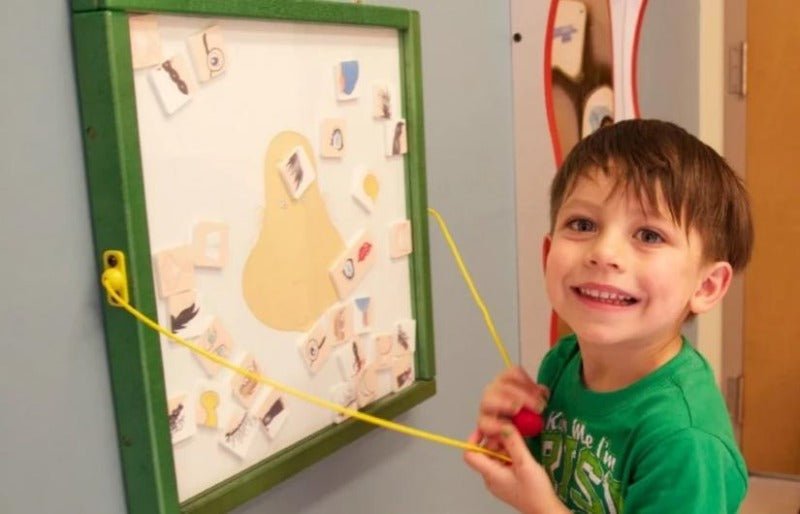 Funny Face Wall Activity Toy