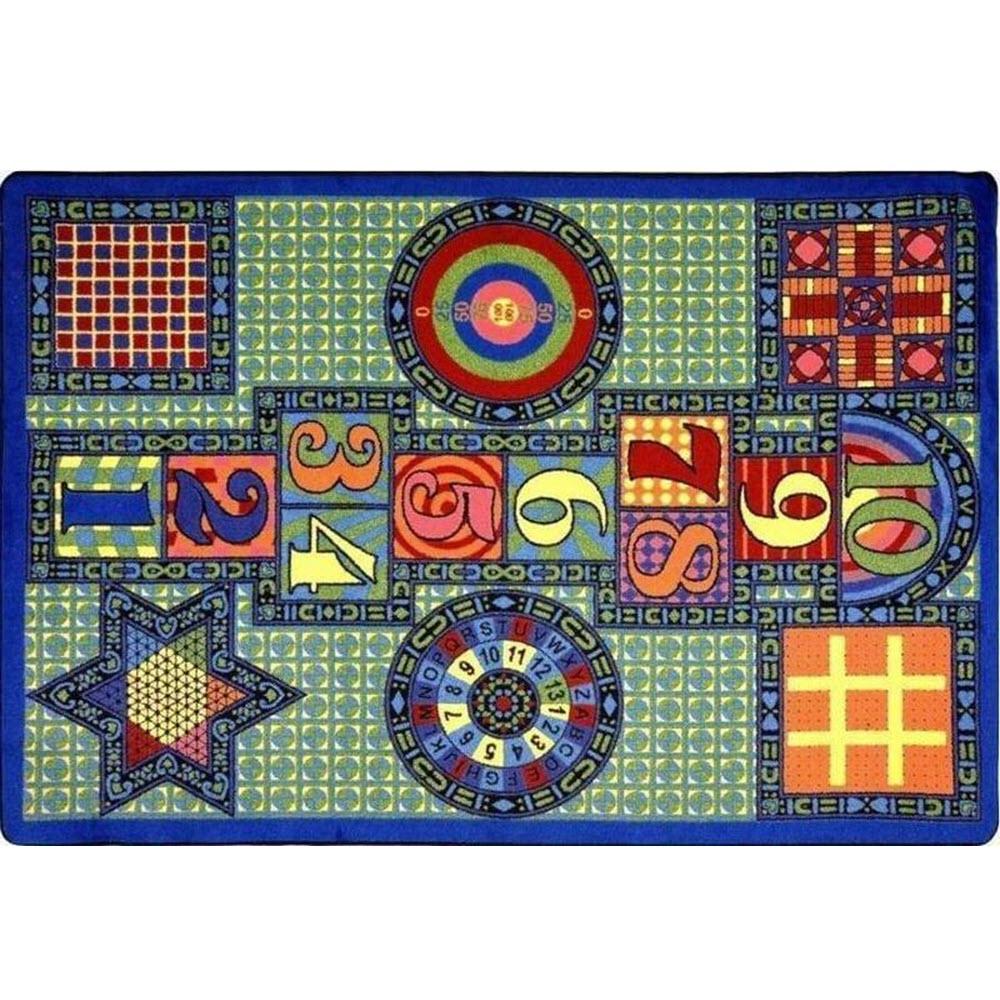 Games Activity Playroom Rug