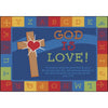 God is Love Learning Rug