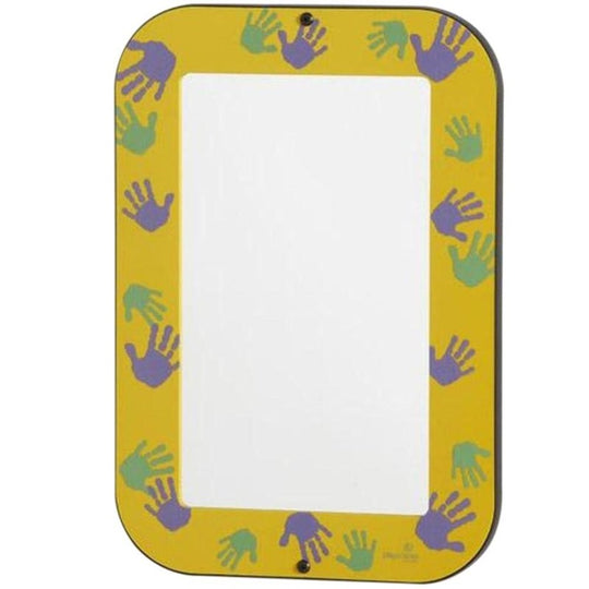 Goldenrod Hands-On Acrylic Wall Mirror