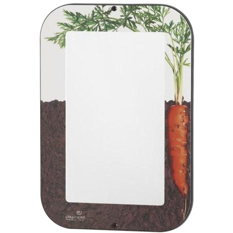 Growing Carrot Acrylic Wall Mirror