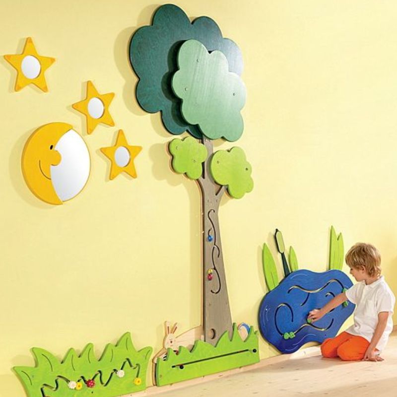 HABA Tree and Animals Meadow Wall Panel