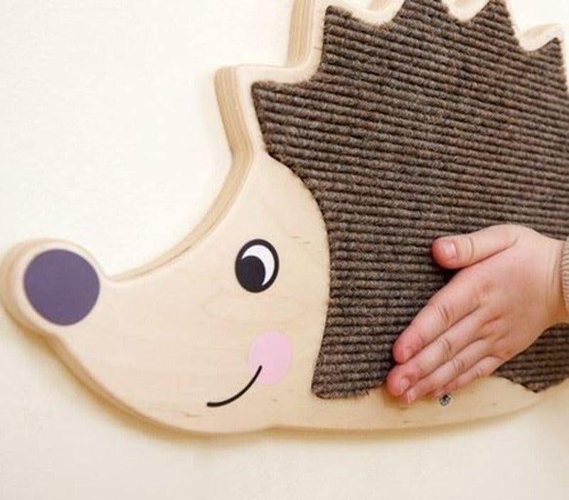 Hedgehog Sensory Wooden Wall Decor