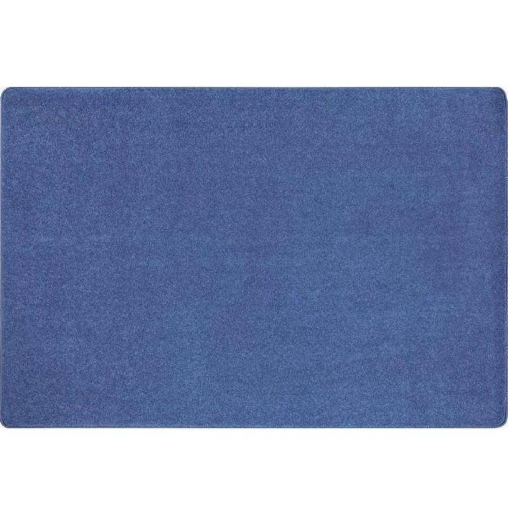 Just Kidding Cobalt Blue Area Rug