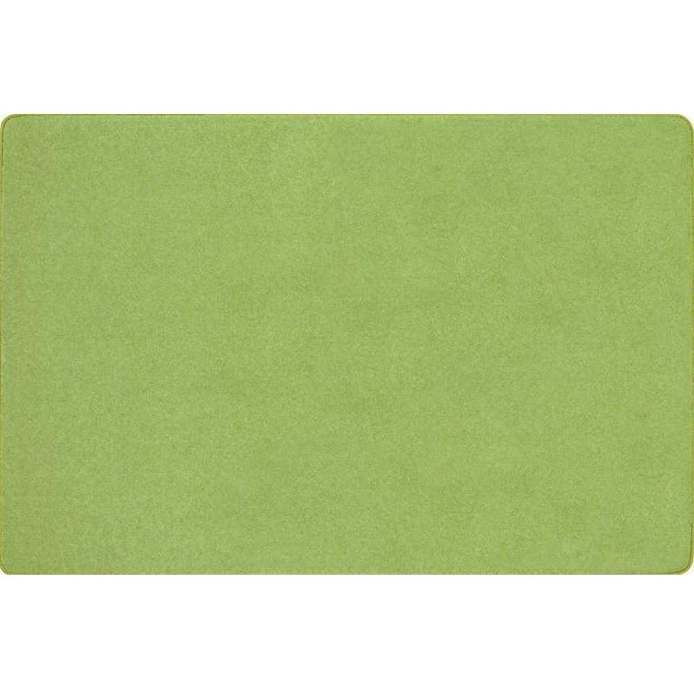 Just Kidding Lime Green Area Rug