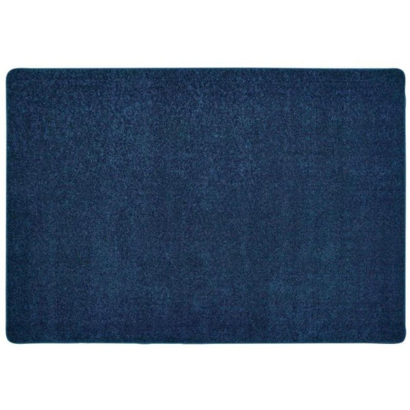 KIDplush Deep Blue Solid Carpet