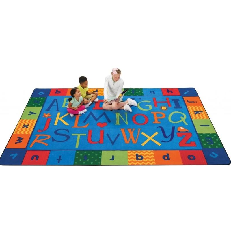 KIDSoft Alphabet Around Literacy Rug