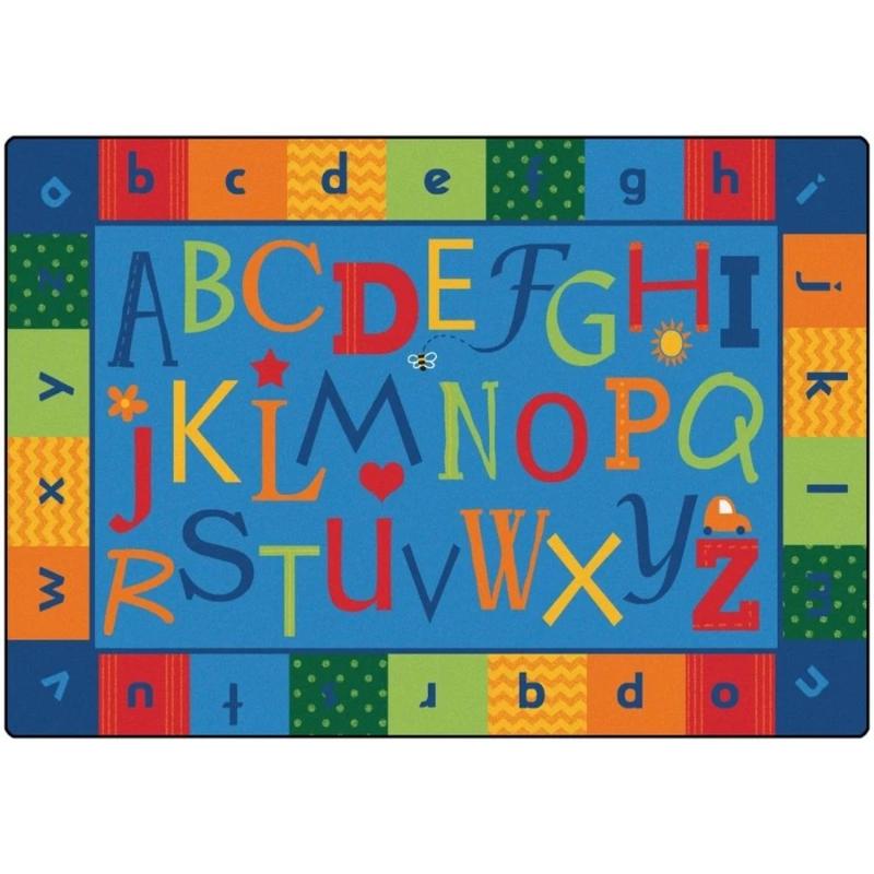KIDSoft Alphabet Around Literacy Rug