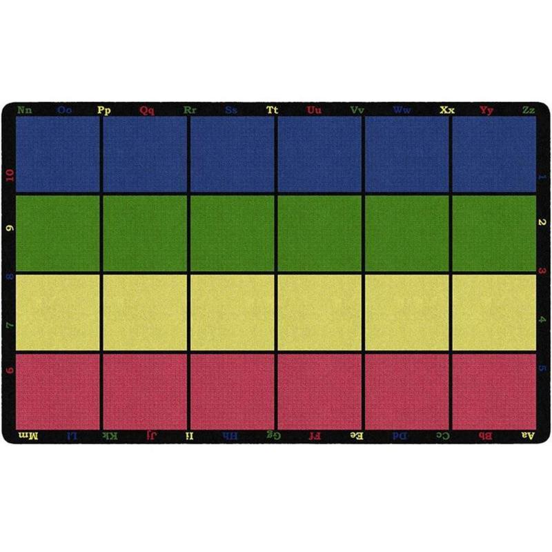 Learning Grid Seating Rug