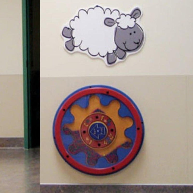 Math Beads Spinning Maze Wall Toy