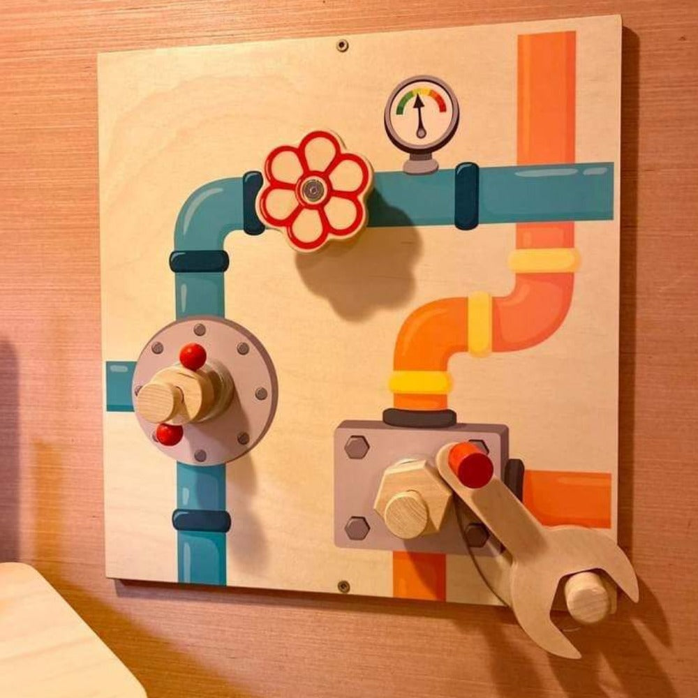 Mechanic Sensory Wall Activity Panel