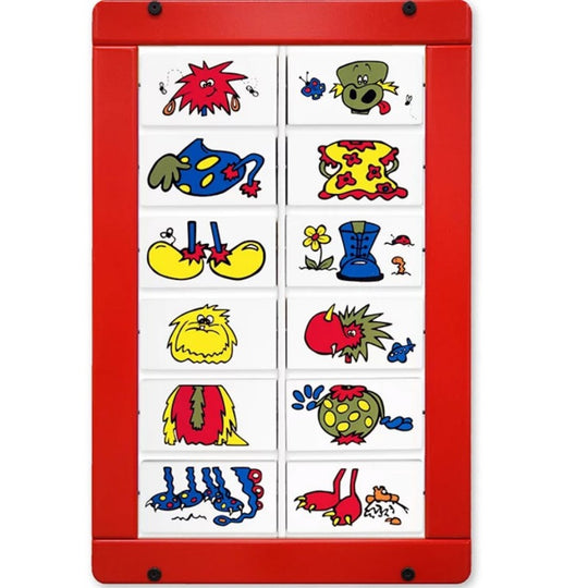 Monster Blox Mix and Match Activity Wall Toy