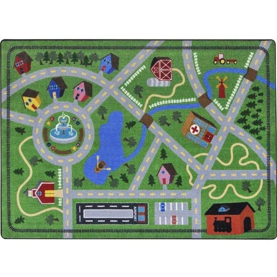 Neighborhood Explorer Kids Area Rug
