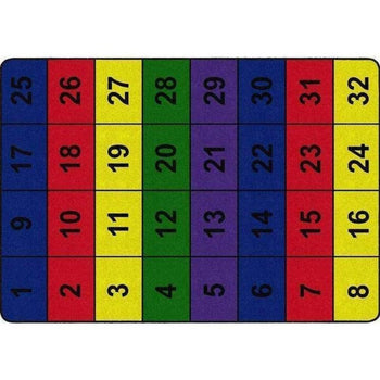 Number Blocks Rug