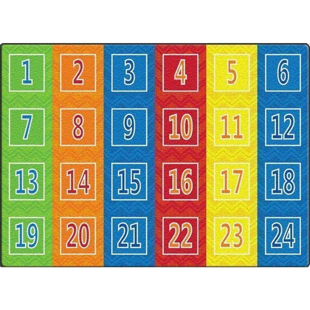 Numbered Classroom Rug Numbers Rugs for Classroom Learning Areas