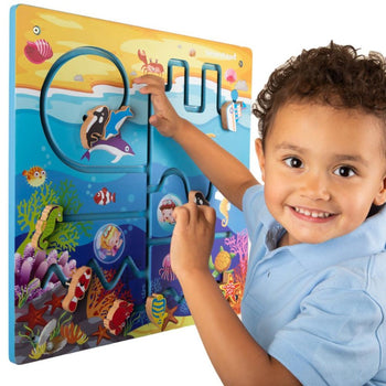ocean adventure toddler wall toy
