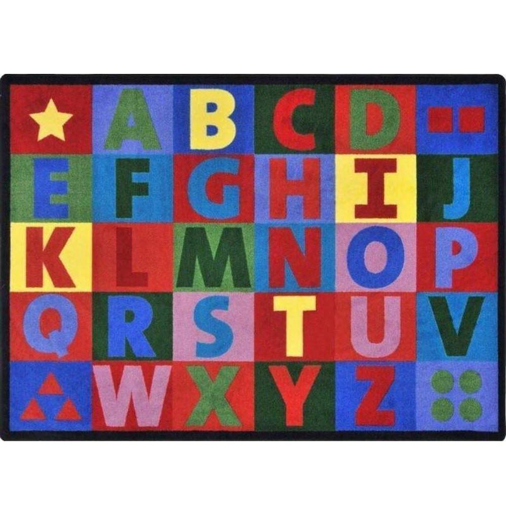 Oversize Alphabet Rug