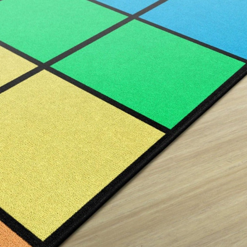 Rainbow Reverie Classroom Seating Rug