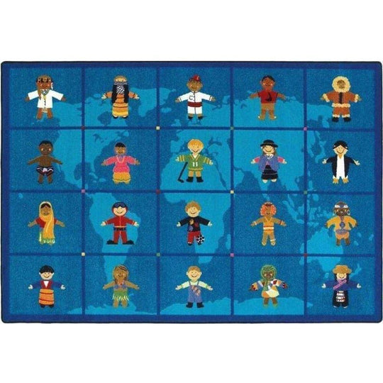 Reach Across the World School Rug