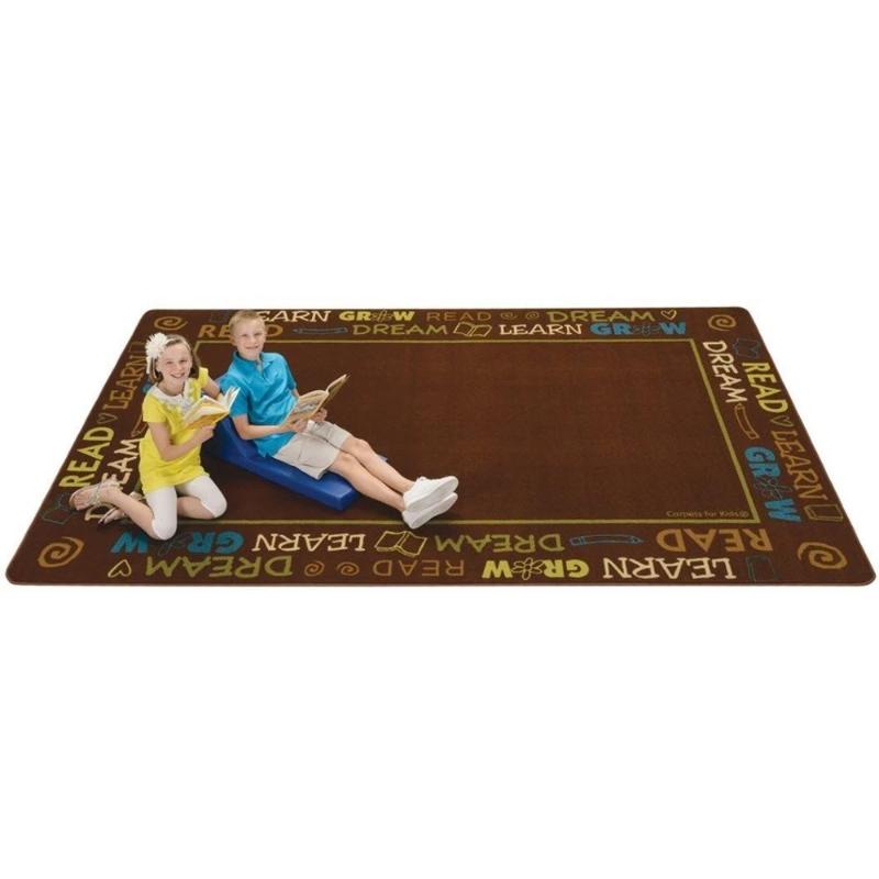 Read to Dream Border Rug Nature
