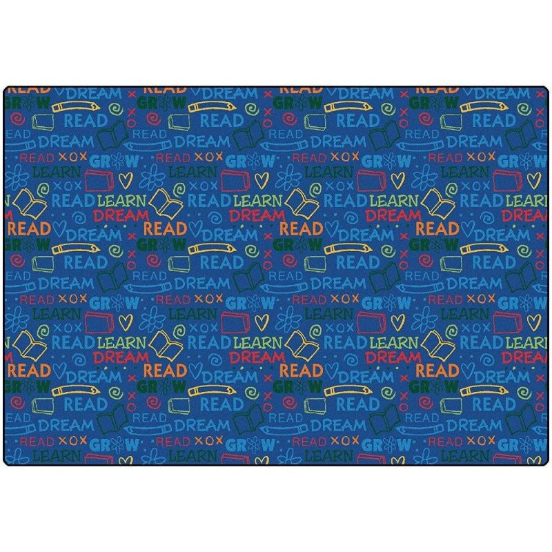 Read to Dream Pattern Library Rug