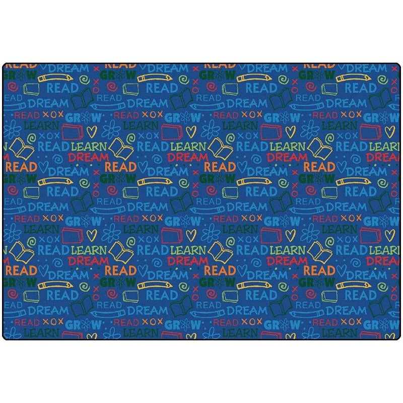 Read to Dream Pattern Library Rug