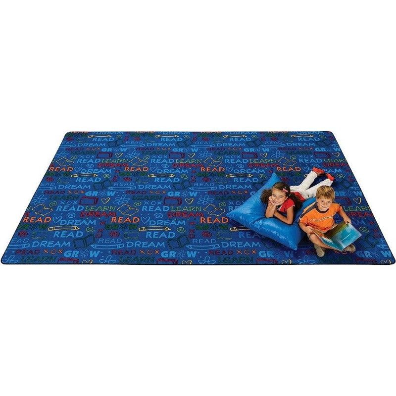 Read to Dream Pattern Library Rug