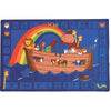 The Alphabet Noah Rectangle Rug is a colorful rug that will keep little Sunday School students engaged. Featuring an attractive alphabet border