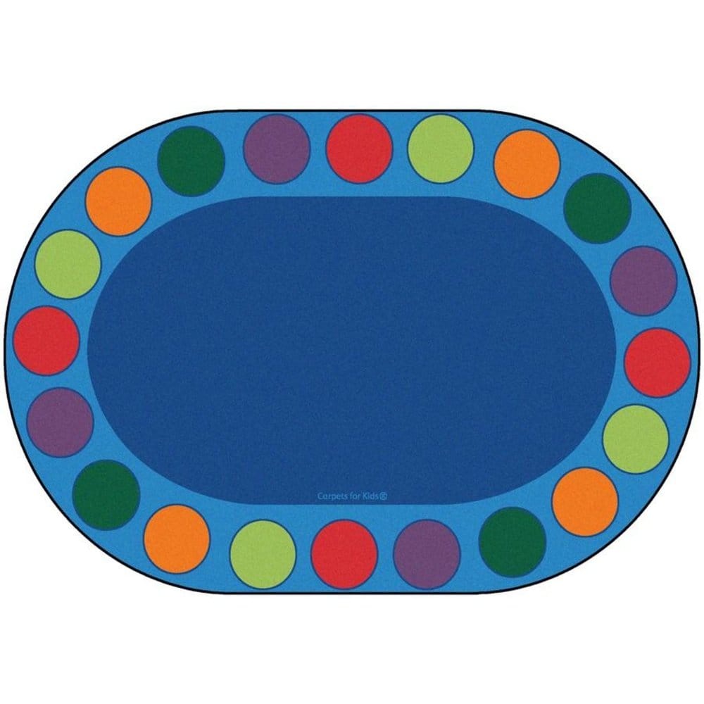 Seating Circles Childrens Oval Rug