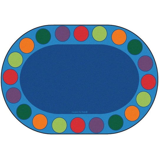 Seating Circles Classroom Oval Rug
