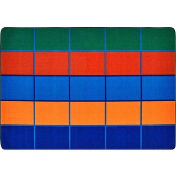 Color Blocks Seating Rug