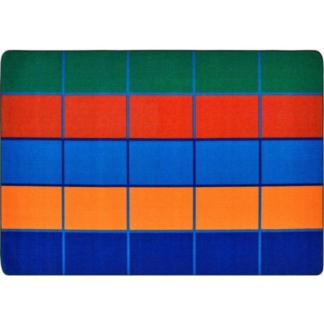 Color Blocks Seating Rug