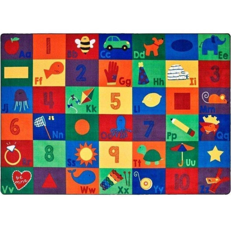 Sequential Seating Literacy Factory Second Rug