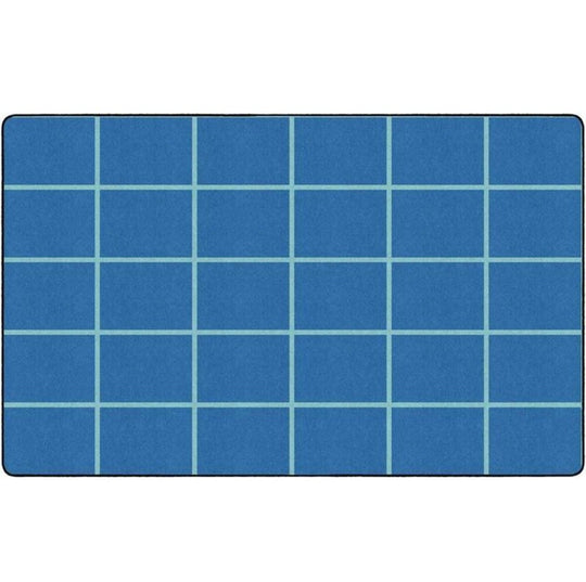 Deep Blue Sea Classroom Seating Grid Rug