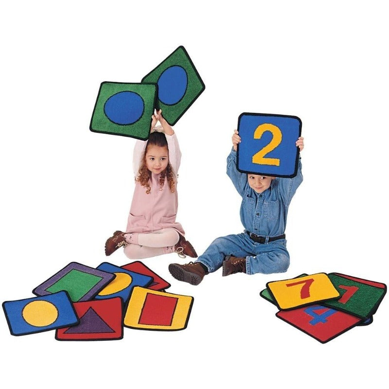 Shapes and Numbers Rug Set