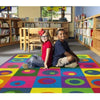 Silly Circles Classroom Sitting Rug