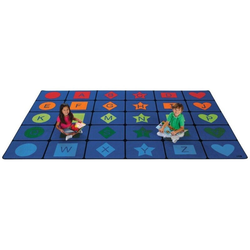 Simple Shapes Seating Rug