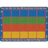 Sitting Grid Primary Rug