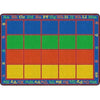 Sitting Grid Primary Rug