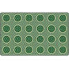Spring Sage Circles Seating Rug