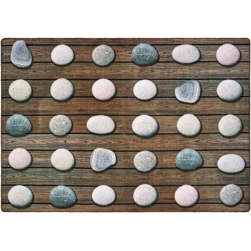 Stones Seating Rug - Carpets for Kids USA