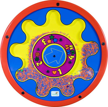 Math Beads Spinning Activity Wall Toy