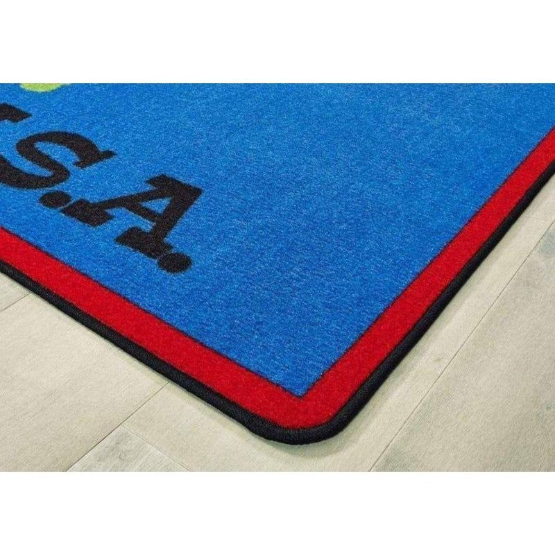 USA Map Value Plus Rug