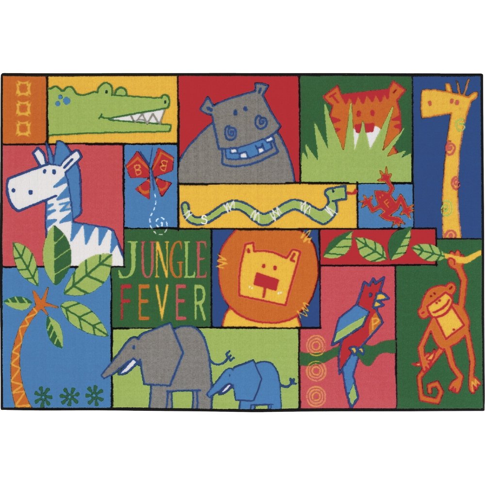 Value Line Jungle Animals Rug