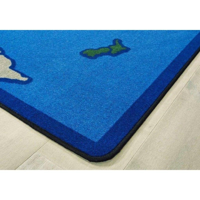 World Map Value Plus Rug