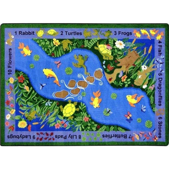 You Can Find River & Animals Area Rug